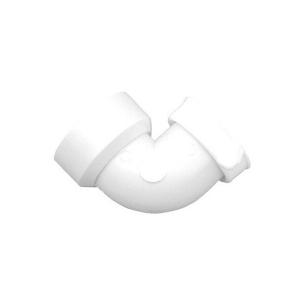 Brasscraft MP WHT Plas 90DEG Elbow 848-630 - main